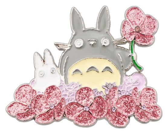 Mein Nachbar Totoro Metall-Brosche Big and Small Totoro Image