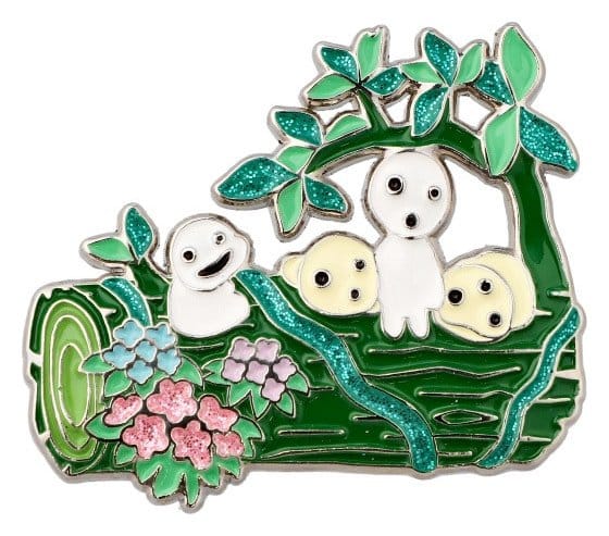 Prinzessin Mononoke Metall-Brosche Kodama Image