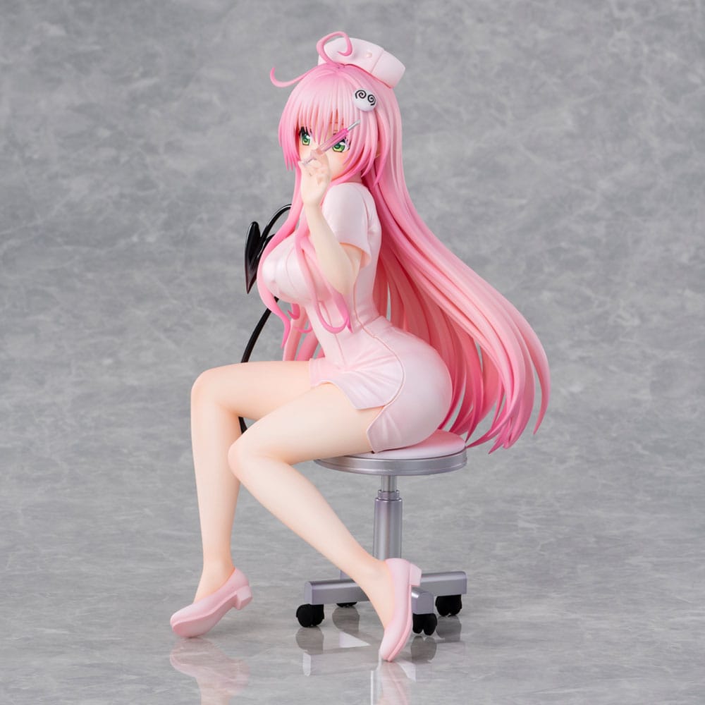 To Love-Ru Darkness Statue PVC Lara Satalin Deviluke Nurse Cos 26 cm Image 10