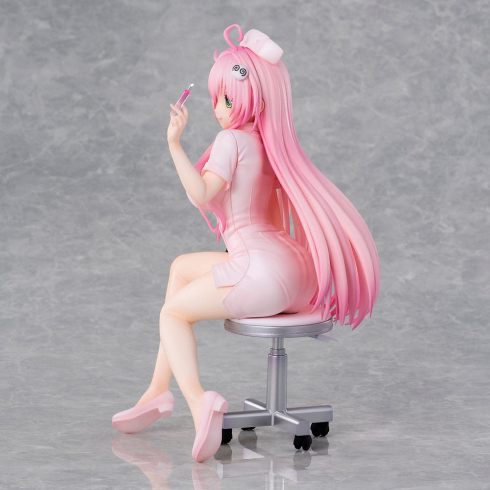 To Love-Ru Darkness Statue PVC Lara Satalin Deviluke Nurse Cos 26 cm Image 11