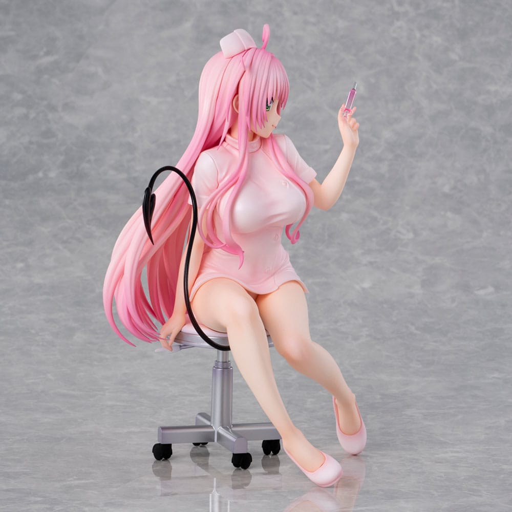 To Love-Ru Darkness Statue PVC Lara Satalin Deviluke Nurse Cos 26 cm Image 15