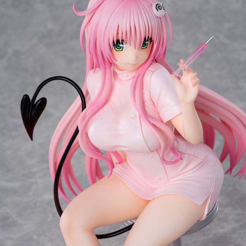 To Love-Ru Darkness Statue PVC Lara Satalin Deviluke Nurse Cos 26 cm Image 17
