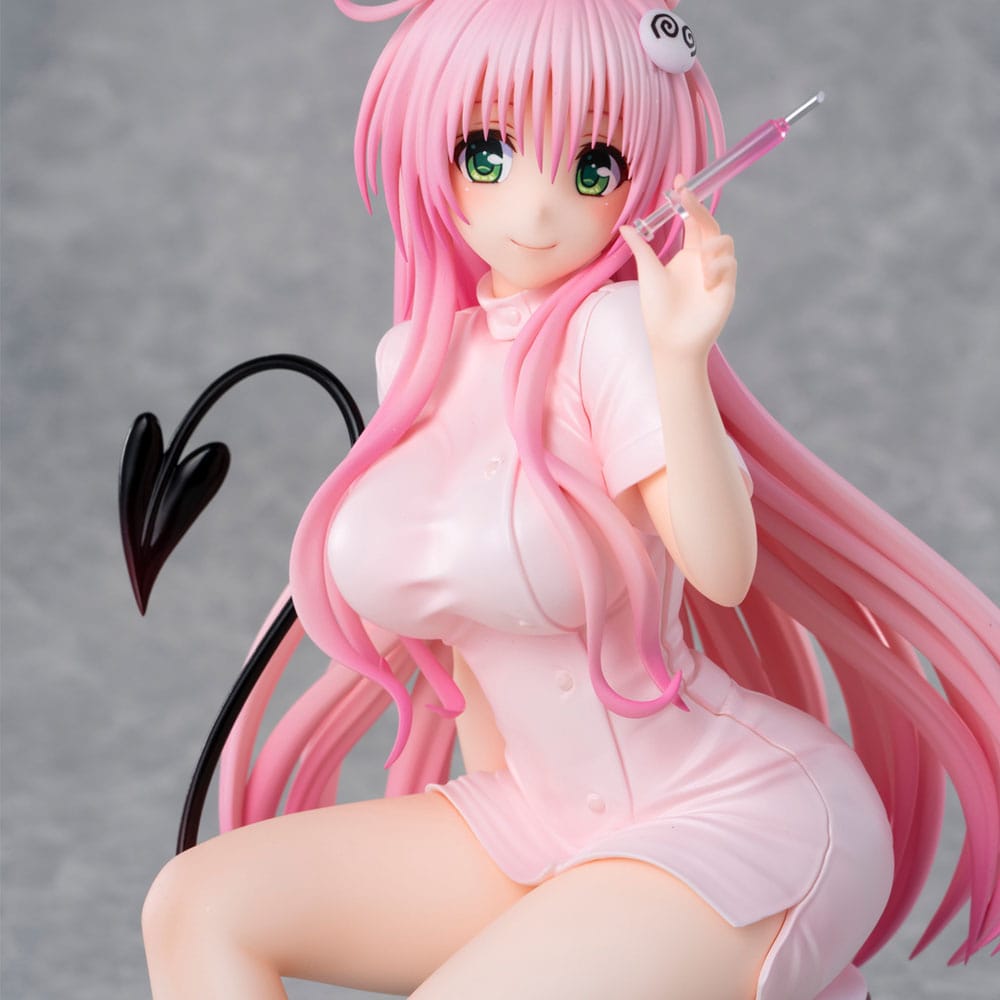 To Love-Ru Darkness Statue PVC Lara Satalin Deviluke Nurse Cos 26 cm Image 19