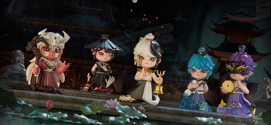 Original Character Sammelfiguren Huozai Wusheng Group Portrait Series 8 cm Sortiment (6) Image 2