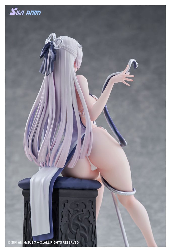 Original Character PVC Statue 1/7 The Color of the Blue - White Snake Deluxe Edition 20 cm Image 10