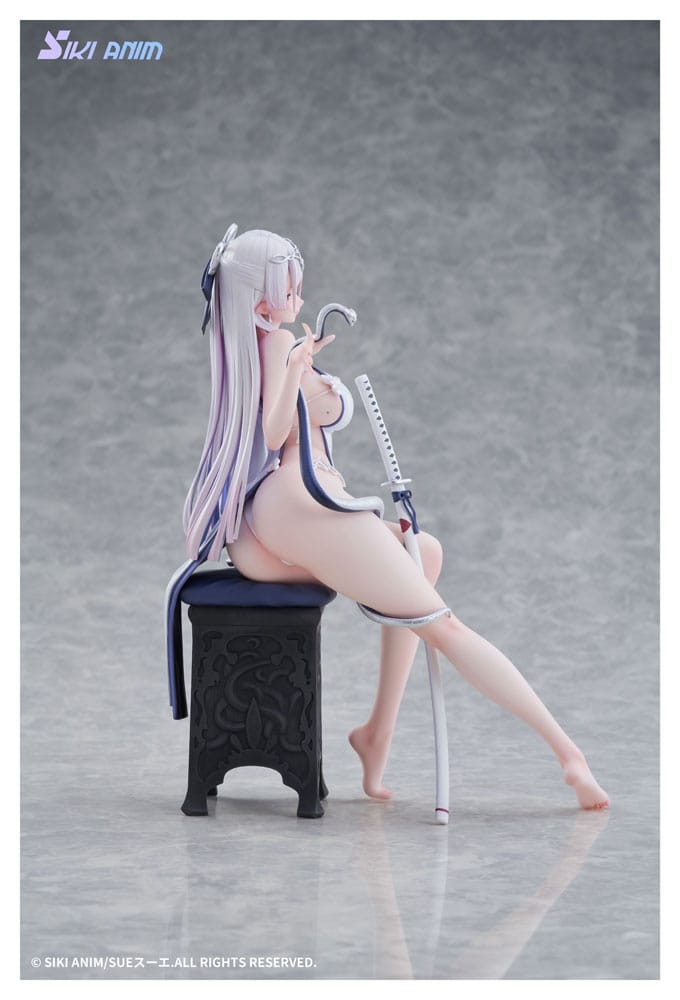 Original Character PVC Statue 1/7 The Color of the Blue - White Snake Deluxe Edition 20 cm Image 11