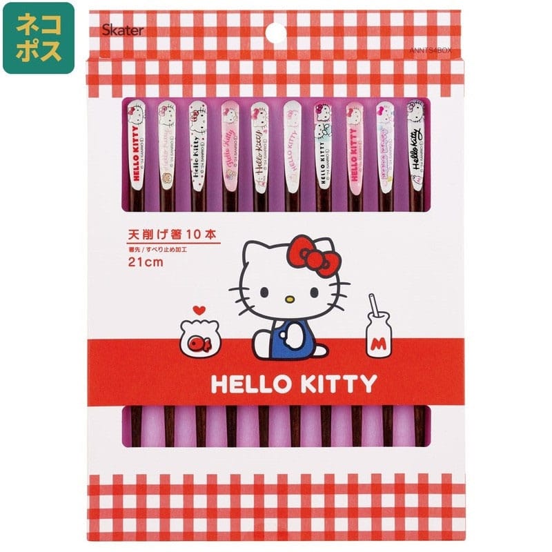 Sanrio Essstäbchen 10er-Pack Hello Kitty Image