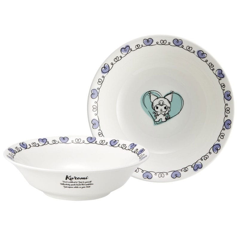 Sanrio Bone China Schüssel Kuromi Image