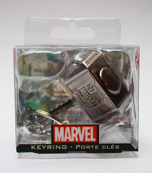 Marvel Comics Metall-Schlüsselanhänger Thor Hammer Image 3