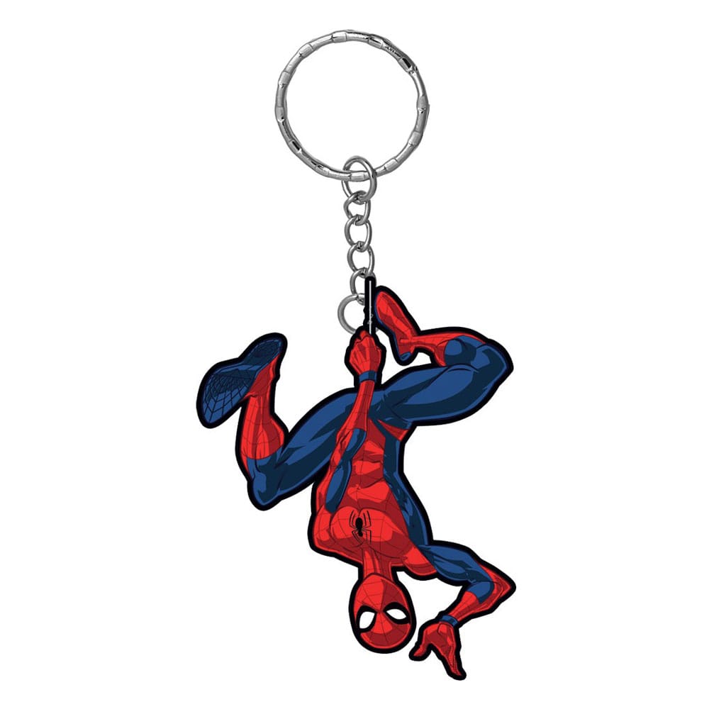 Marvel Gummi-Schlüsselanhänger Spider-Man Hanging Image