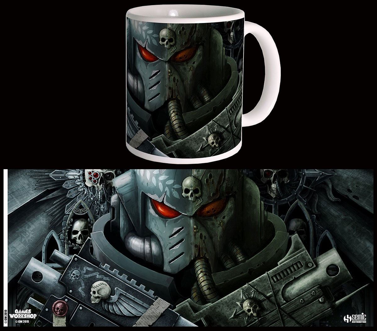 Warhammer 40K Tasse Frontispiece Image