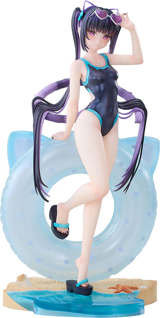Rosuuri Original Character PVC Statue 1/7 Cheshire Cat Mika: Swimsuit Ver. 25 cm Image 1