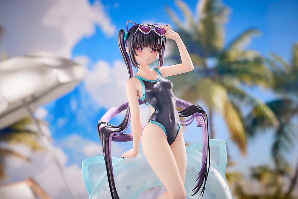 Rosuuri Original Character PVC Statue 1/7 Cheshire Cat Mika: Swimsuit Ver. 25 cm Image 4