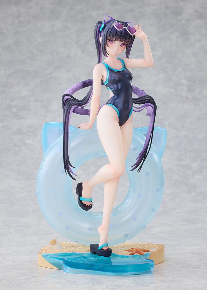 Rosuuri Original Character PVC Statue 1/7 Cheshire Cat Mika: Swimsuit Ver. 25 cm Image 8