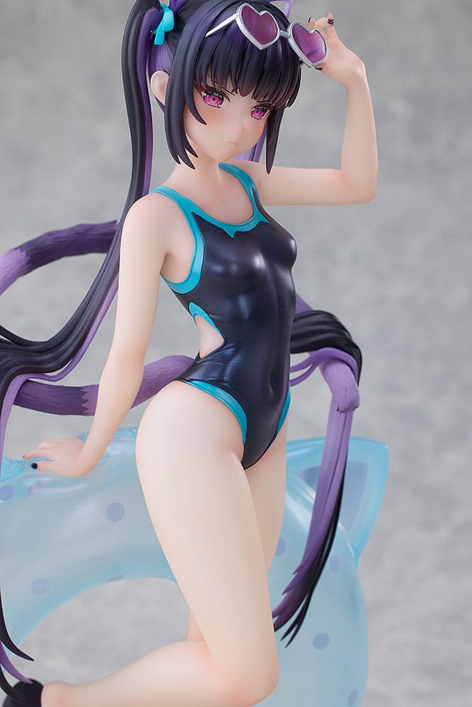 Rosuuri Original Character PVC Statue 1/7 Cheshire Cat Mika: Swimsuit Ver. 25 cm Image 12