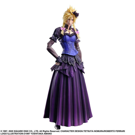 Final Fantasy VII Remake Play Arts Kai Actionfigur Cloud Strife Dress Ver. 28 cm Image 2