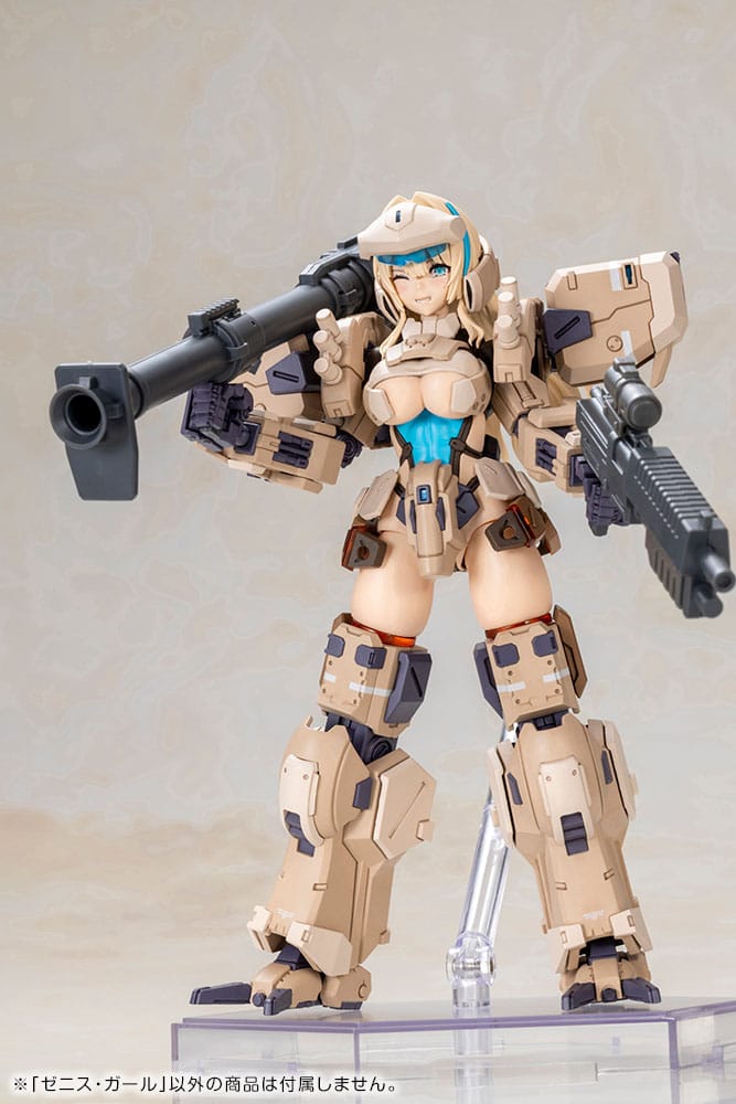 Front Mission Plastic Model Kit Zenith Girl 16 cm Image 17
