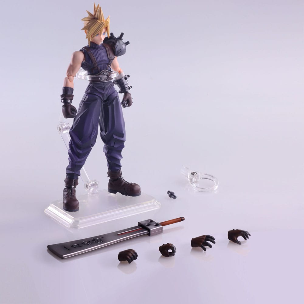Final Fantasy VII Bring Arts Actionfigur Cloud Strife Hardedge Ver. 15 cm Image 9