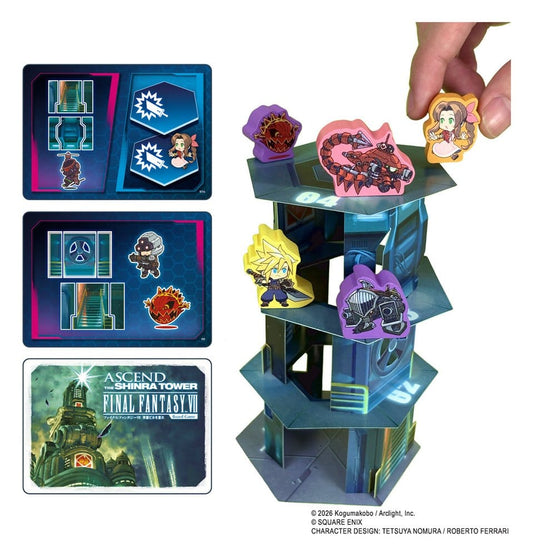 Final Fantasy VII Brettspiel Ascend The Shinra Tower Image 2
