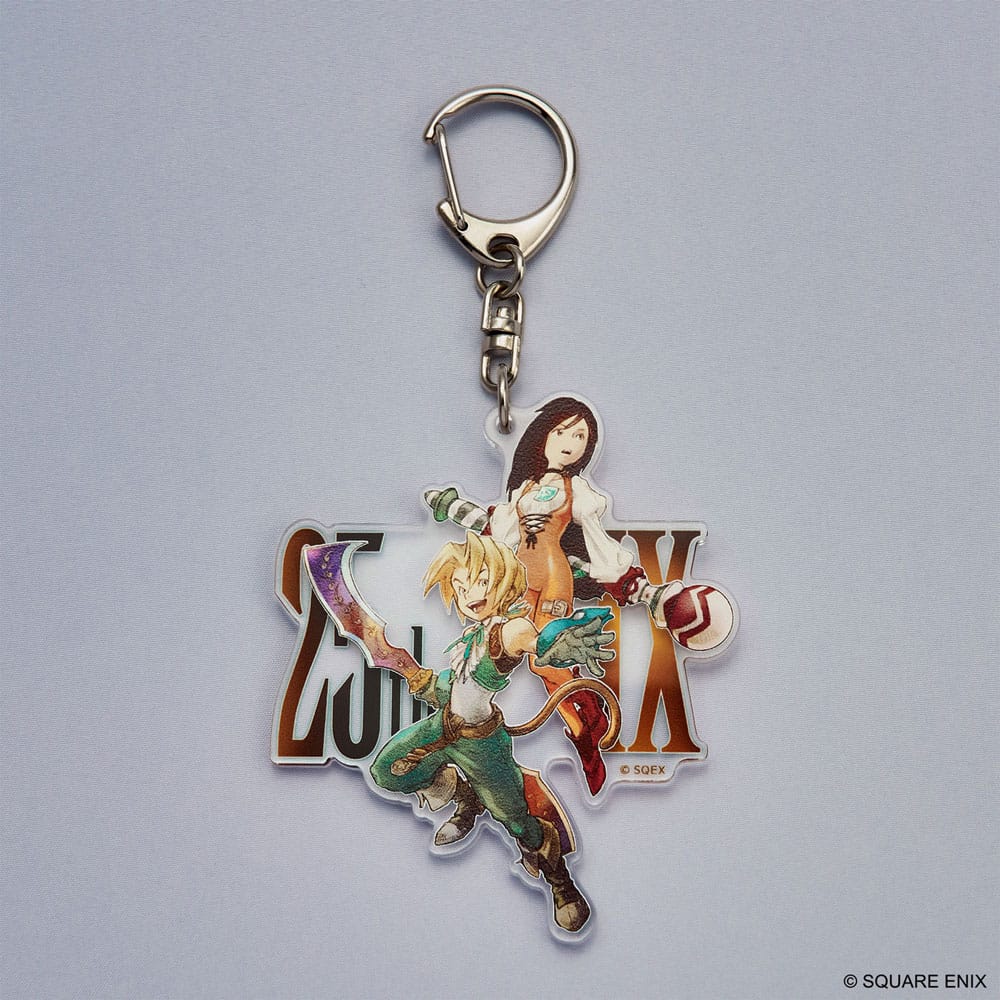 Final Fantasy IX Acryl-Schlüsselanhänger 25th Anniversary Zidane & Garnet Image