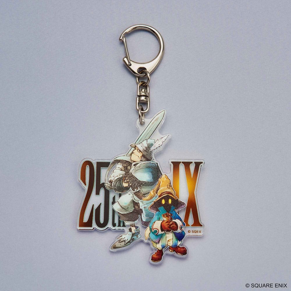 Final Fantasy IX Acryl-Schlüsselanhänger 25th Anniversary Vivi & Steiner Image