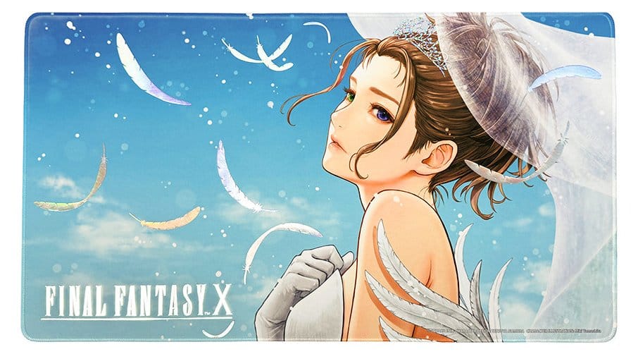 Final Fantasy X Spielmatte Yuna Wedding Dress Foil Stamp Ver. 61 x 34 cm Image