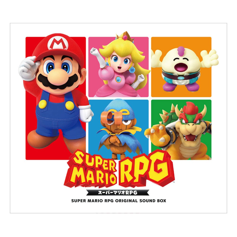 Super Mario RPG (Switch Version) Original Soundtrack 4xCD Deluxe Box Set Image