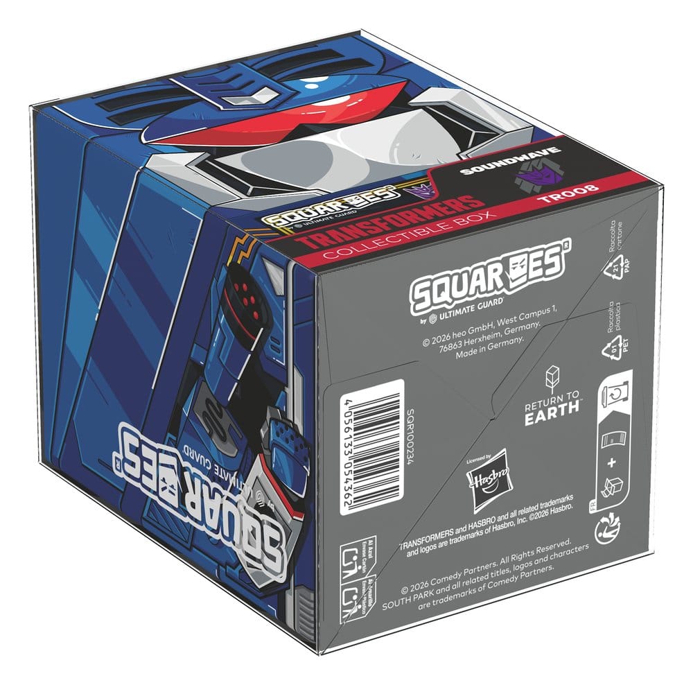 Squaroes Squaroe Transformers TR008 - Soundwave Image 12