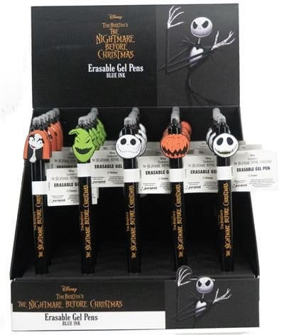 Nightmare before Christmas Radierbarer Gelstift Characters Display (30) Image 2