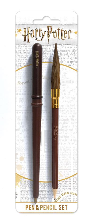 Harry Potter Schreibset 2-teilig Wand & Broom Image