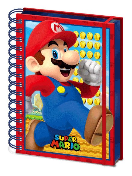Super Mario 3D Wiro Notizbuch A5 Mario Image