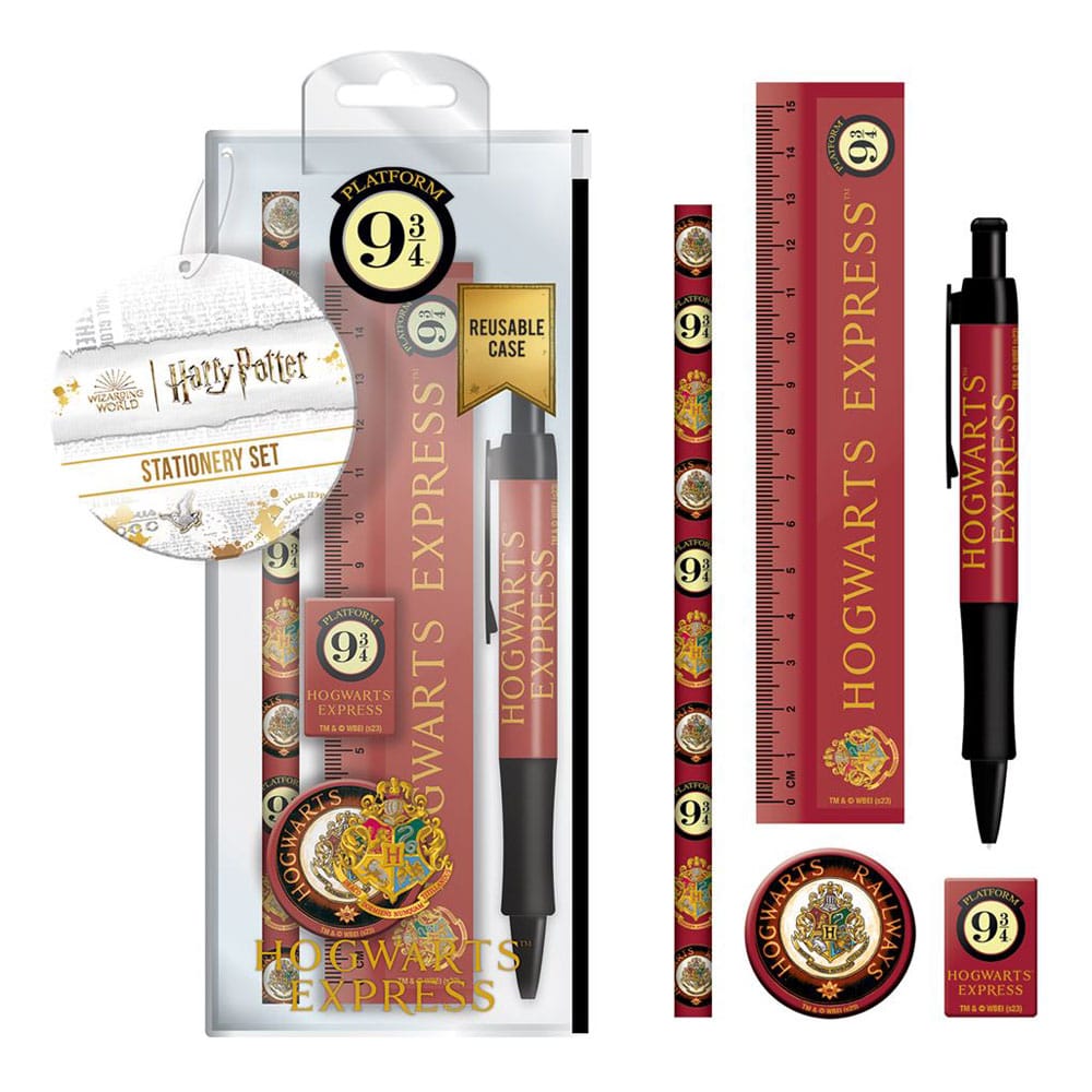 Harry Potter Schreibset 5-teilig Platform 9 3/4 Image