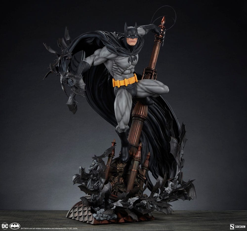 DC Comics Premium Format Statue Batman (Black Variant) Sideshow Exclusive 68 cm Image 8