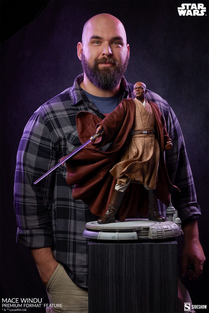 Star Wars Episode III Premium Format Figur Mace Windu 53 cm Image 4