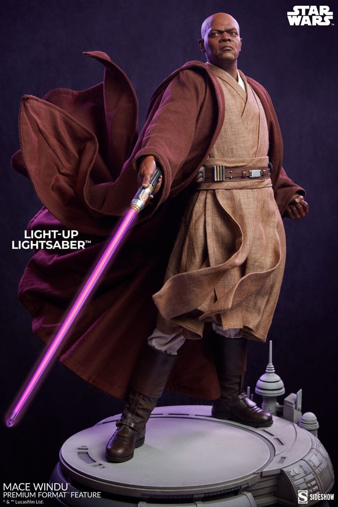 Star Wars Episode III Premium Format Figur Mace Windu 53 cm Image 5