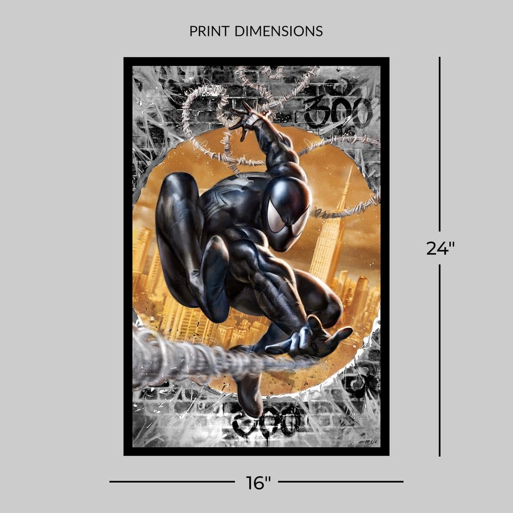 Marvel Kunstdruck The Amazing Spider-Man #300 Tribute (Black High-Gloss Variant) 41 x 61 cm - ungerahmt Image 5