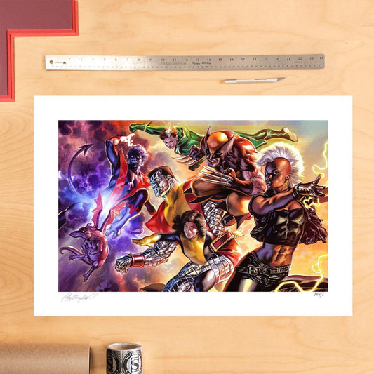 Marvel X-Men Kunstdruck The X-Men by Felipe Massafera 46 x 66 cm - ungerahmt Image 2
