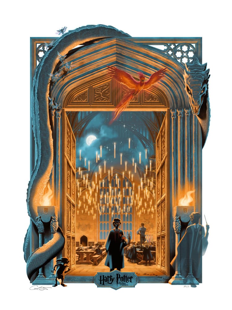 Harry Potter Kunstdruck Harry Potter und die Kammer des Schreckens 46 x 61 cm - ungerahmt Image 1