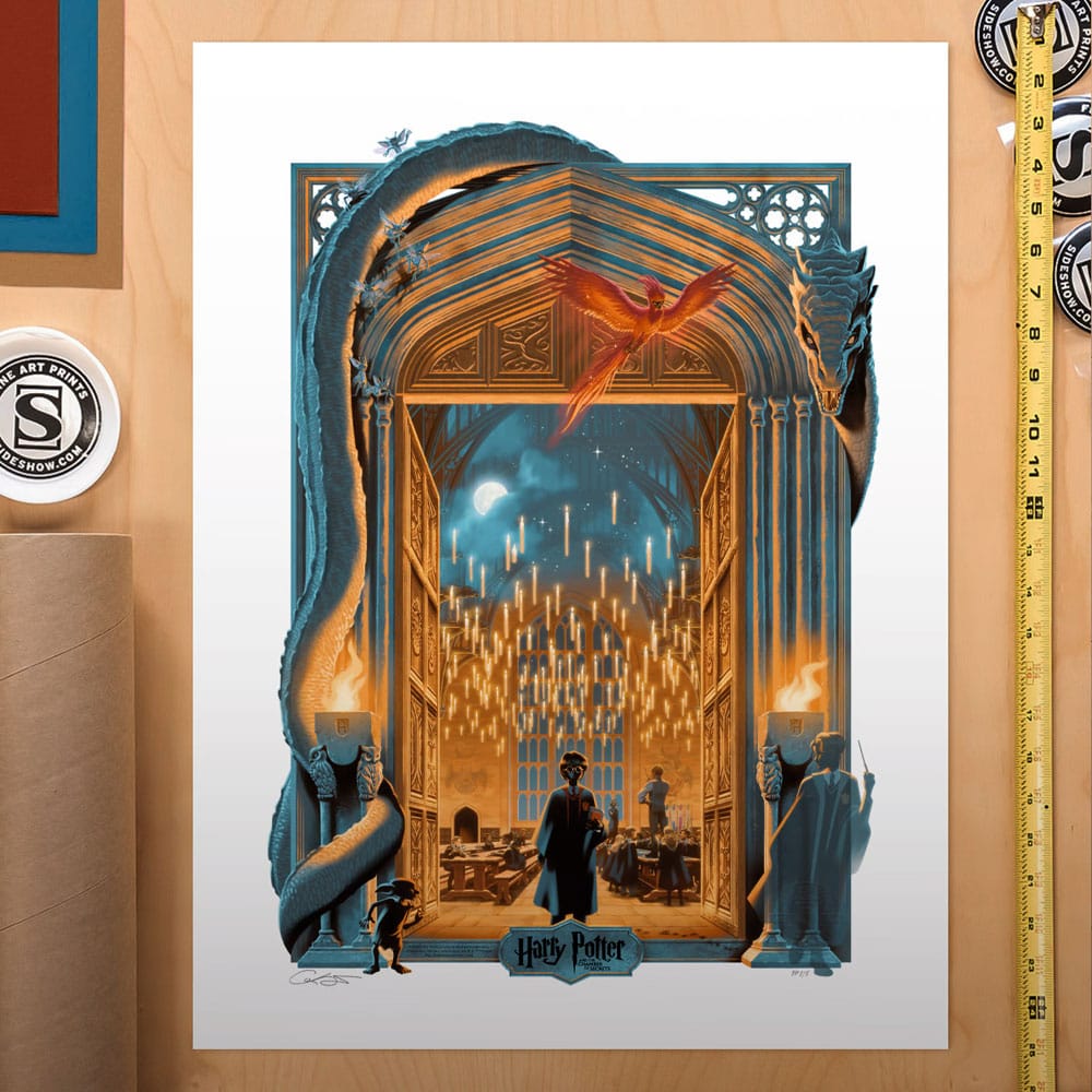 Harry Potter Kunstdruck Harry Potter und die Kammer des Schreckens 46 x 61 cm - ungerahmt Image 2