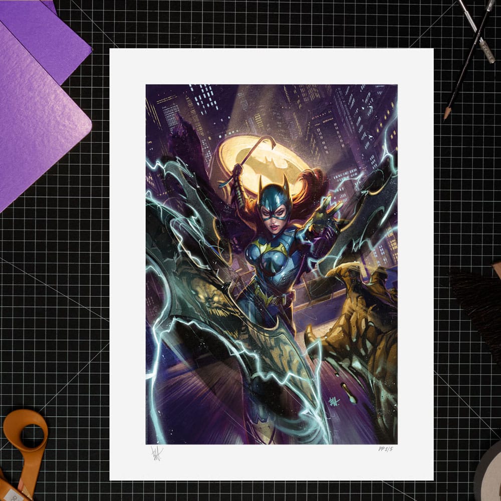 DC Comics Kunstdruck Batgirl 46 x 61 cm - ungerahmt Image 2