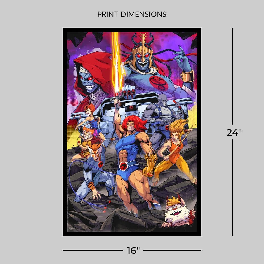 ThunderCats Kunstdruck ThunderCats Roar! 41 x 61 cm - ungerahmt Image 6