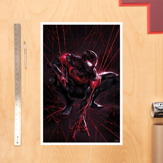 Marvel Kunstdruck Spider-Man Miles Morales 61 x 41 cm - ungerahmt Image 2
