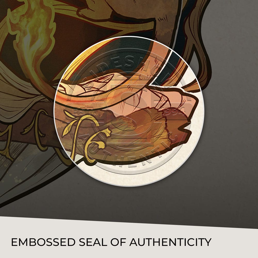 Critical Role Kunstdruck Ashley Johnson: 10th Anniversary Art Nouveau Illustrations 46 x 28 cm - ungerahmt Image 7