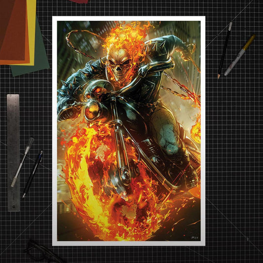 Marvel Kunstdruck Cosmic Ghost Rider 61 x 41 cm - ungerahmt Image 2