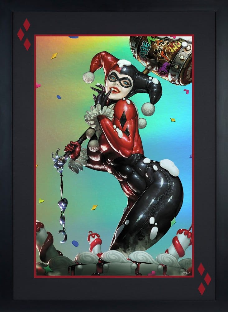 DC Comics Kunstdruck Harley Quinn (Exclusive Edition) 41 x 61 cm - ungerahmt Image 5