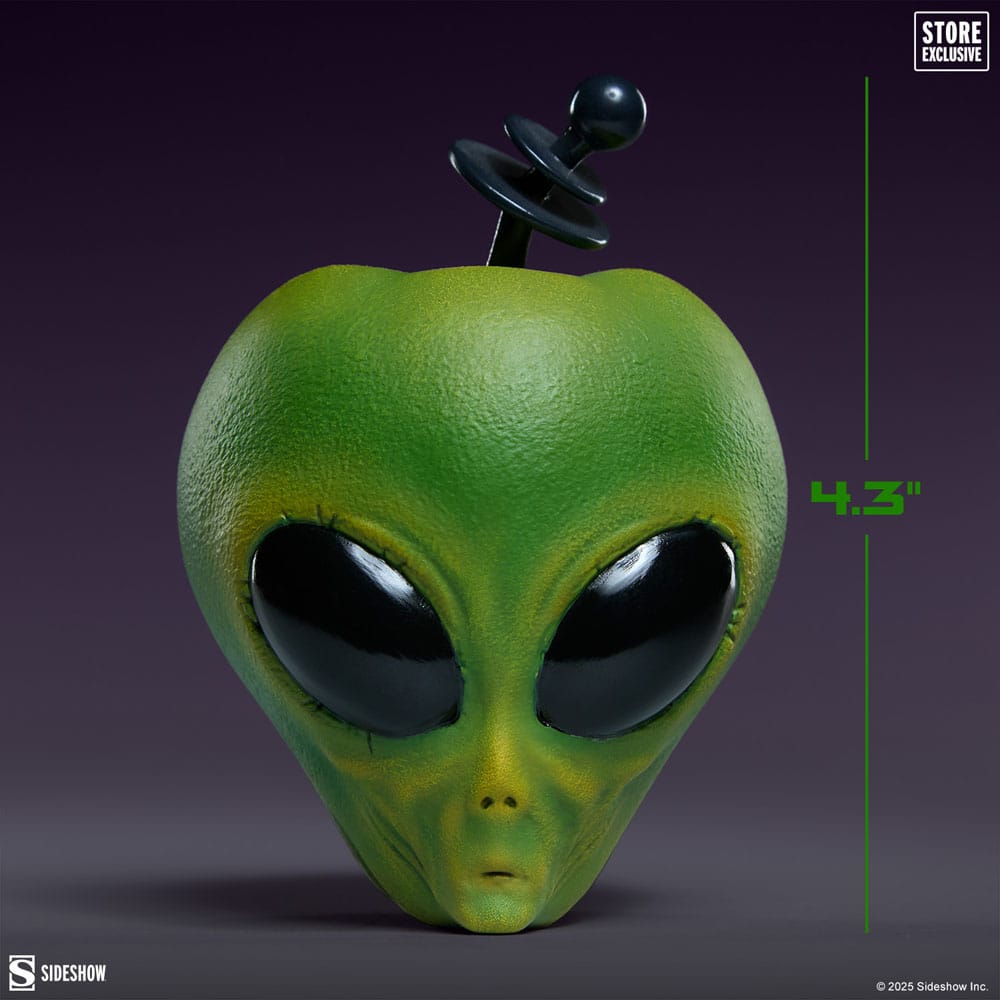 Sideshow Originals Apple Replik Alien Apple (Green Variant) 11 cm Image 4