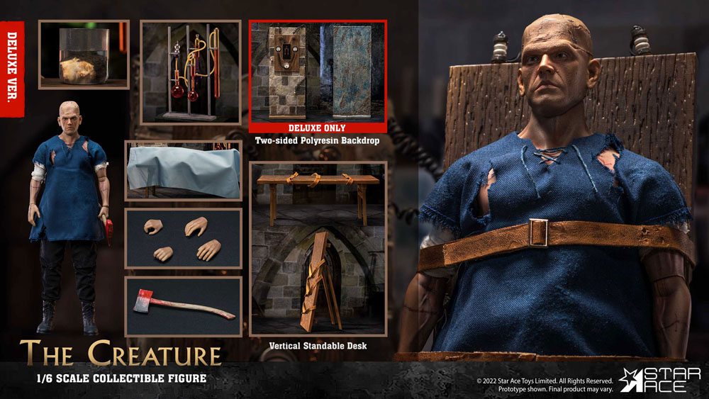 Frankensteins Schrecken My Favourite Movie Actionfigur 1/6 The Creature Deluxe Version 30 cm Image 17