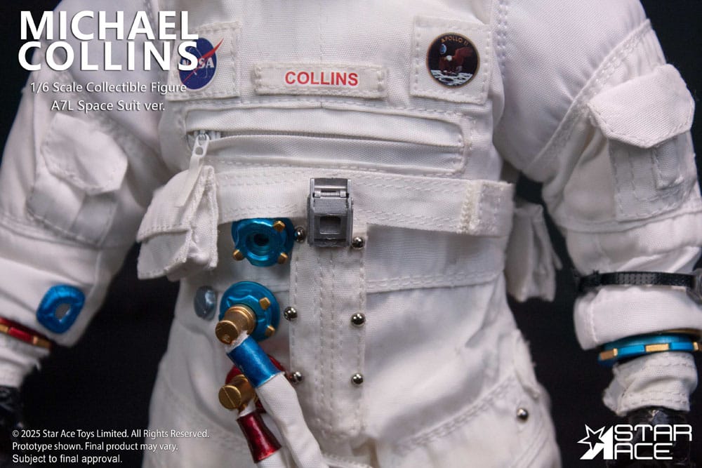 NASA Apollo 11 Actionfigur 1/6 Michael Collins 30 cm Image 11