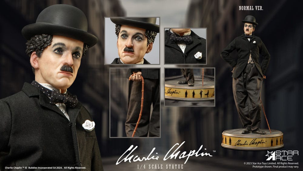 Charlie Chaplin Statue 1/4 Deluxe Version 50 cm Image 17