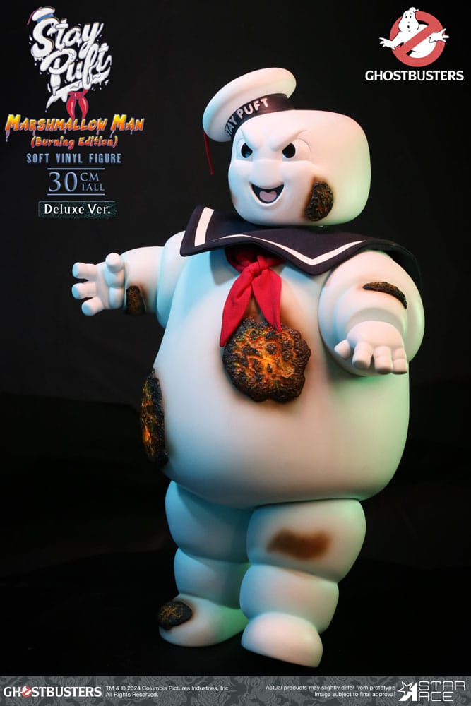 Ghostbusters Soft Vinyl Statue Stay Puft Marshmallow Man Burnign Edition Deluxe Version 30 cm Image 8
